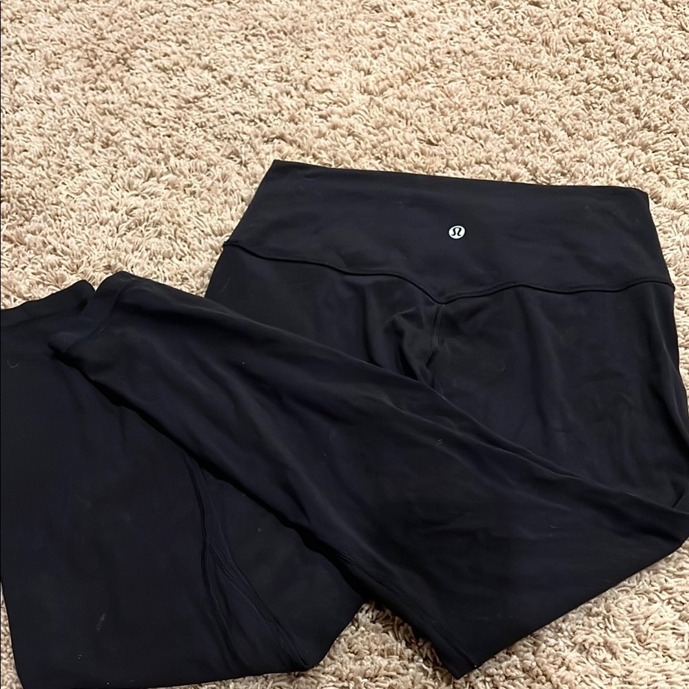 Lululemon Black Capri Leggings